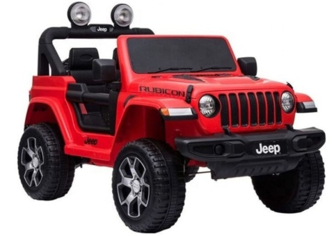 Auto na Akumulator Jeep Rubicon 4x4 Czerwony
