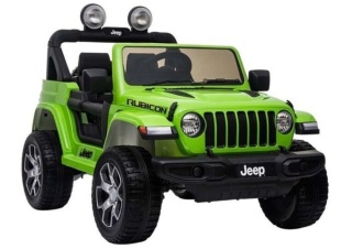 Auto na Akumulator Jeep Rubicon 4x4 Zielony