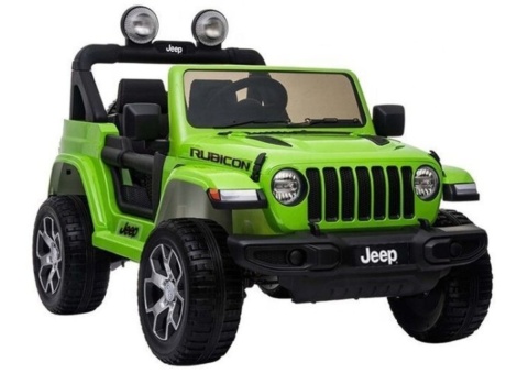 Auto na Akumulator Jeep Rubicon 4x4 Zielony