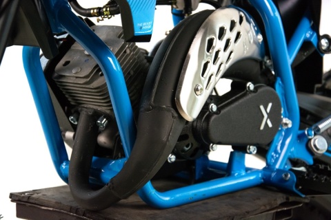 Mini Cross ASIX 710 49cm3 pull-start pomarańczowy