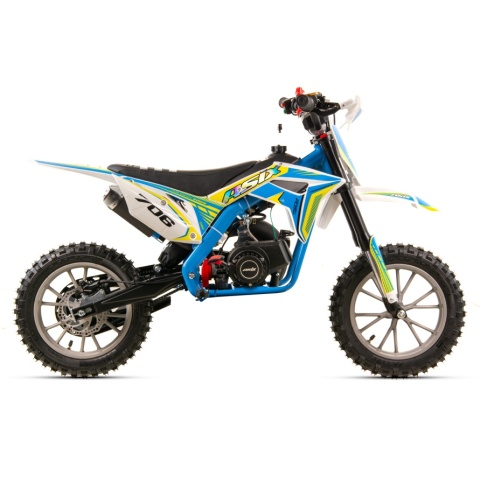 Mini Cross ASIX 706 49cm3 E-start niebieski