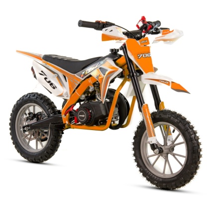 Mini Cross ASIX 706 49cm3 E-start pomarańczowy