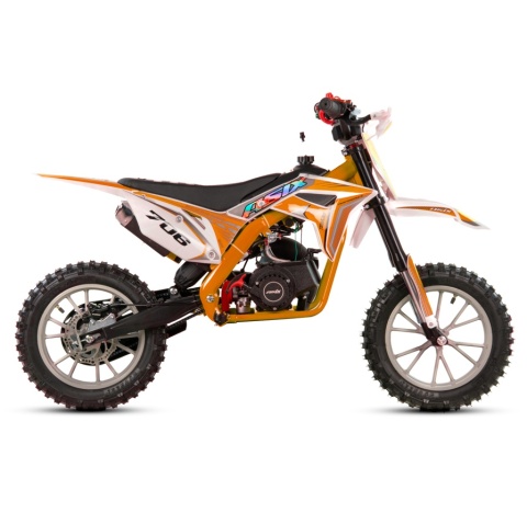 Mini Cross ASIX 706 49cm3 E-start pomarańczowy