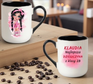 Kubek z nadrukiem Prezent dla DZIEWCZYNY Dzień Kobiet z imieniem