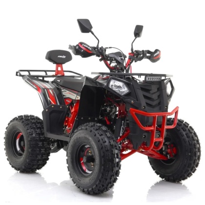 QUAD ASIX COMMANDER 125 4T 1+R automat czerwony