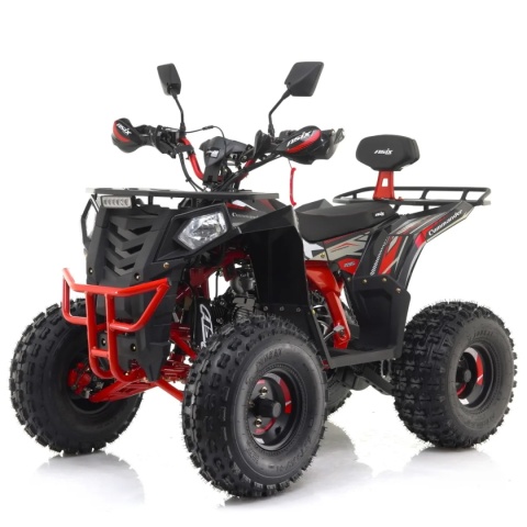 QUAD ASIX COMMANDER 125 4T 1+R automat czerwony