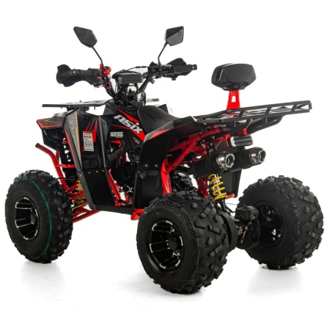 Quad ASIX COMMANDER 125 4T 1+R automat (2.gen) czerwony