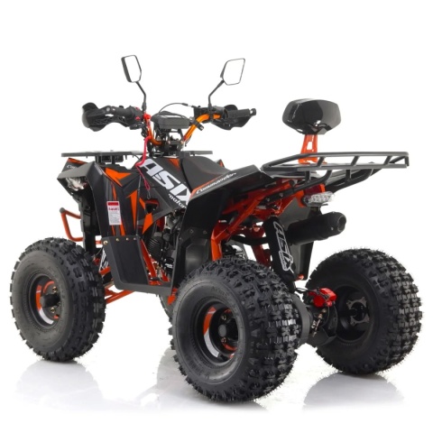 Quad ASIX COMMANDER 125 4T 1+R automat pomarańczowy