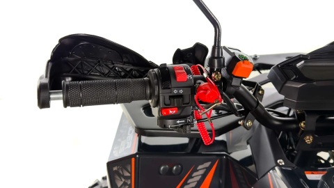 Quad ASIX COMMANDER 125 4T 3+R półautomat (2.gen) czerwony