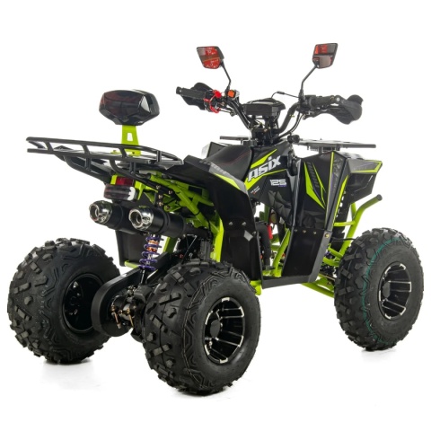 Quad ASIX COMMANDER 125 4T 3+R półautomat (2.gen) zielony
