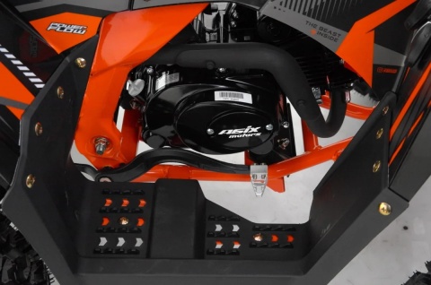 Quad ASIX COMMANDER 125 4T 3+R półautomat zielony
