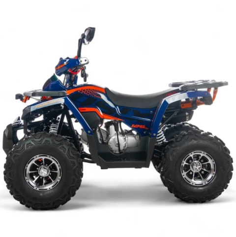 Quad ASIX FOURCRAFT 125 4T 3+R półautomat niebieski
