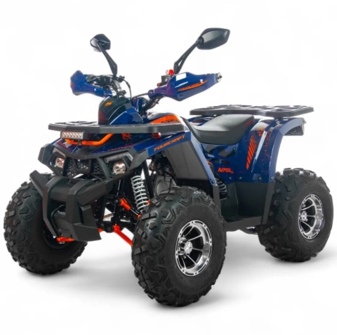 Quad ASIX FOURCRAFT 125 4T 3+R półautomat niebieski