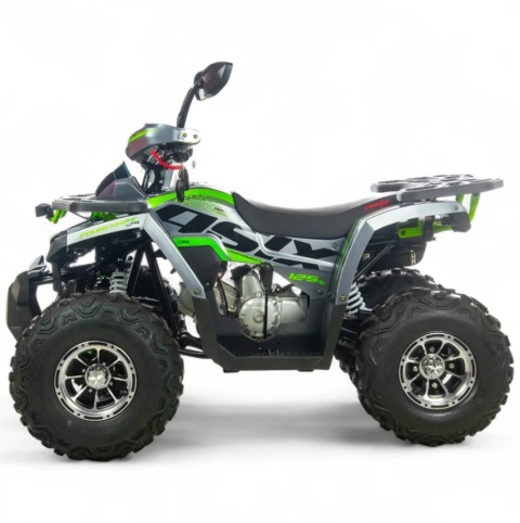 Quad ASIX FOURCRAFT 125 4T 3+R półautomat zielony