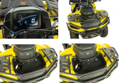 Quad ASIX GLADIATOR 300 4T żółty
