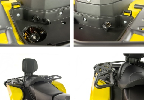 Quad ASIX GLADIATOR 300 4T żółty