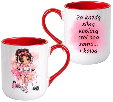 Kubek z nadrukiem prezent Dzień Kobiet urodziny dla Dziewczyny Koleżanki