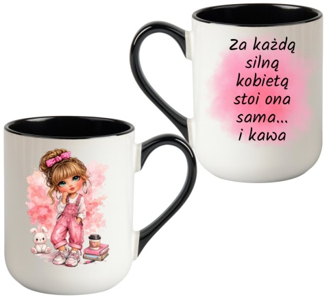Kubek z nadrukiem prezent Dzień Kobiet urodziny dla Dziewczyny Koleżanki