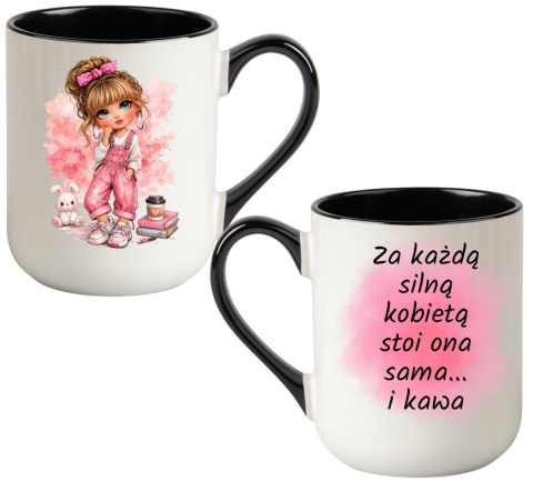 Kubek z nadrukiem prezent Dzień Kobiet urodziny dla Dziewczyny Koleżanki
