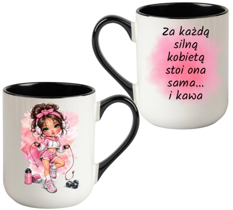 Kubek z nadrukiem prezent Dzień Kobiet urodziny dla Dziewczyny Koleżanki