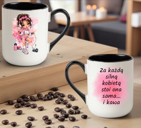 Kubek z nadrukiem prezent Dzień Kobiet urodziny dla Dziewczyny Koleżanki