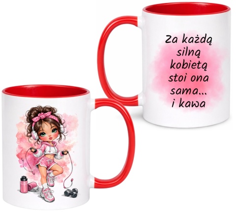 Kubek z nadrukiem prezent Dzień Kobiet urodziny dla Dziewczyny Koleżanki