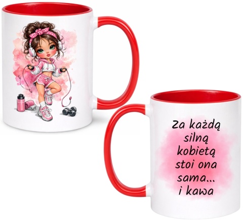 Kubek z nadrukiem prezent Dzień Kobiet urodziny dla Dziewczyny Koleżanki