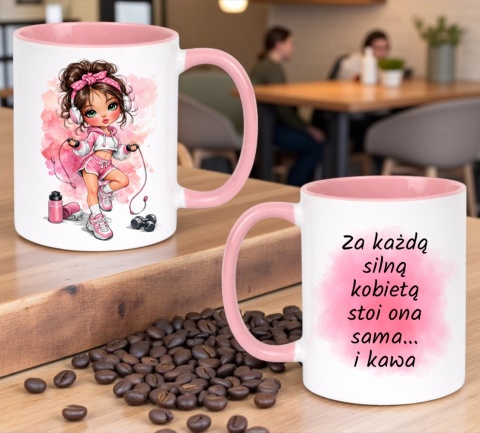 Kubek z nadrukiem prezent Dzień Kobiet urodziny dla Dziewczyny Koleżanki