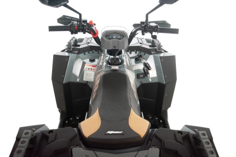 Quad ASIX GRIZZLY 125 4T 3+R półautomat niebieski
