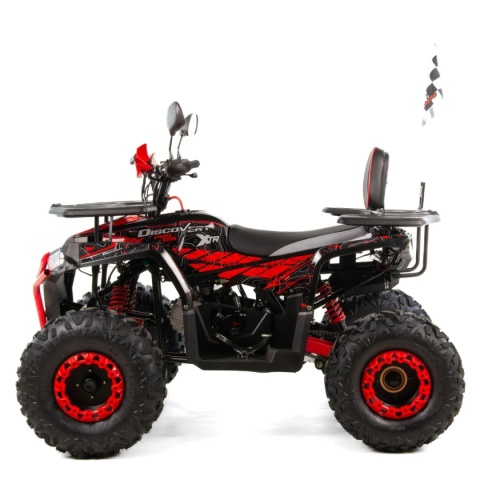 Quad XTR DISCOVERY PRO 125 4T 3+R półautomat czerwony