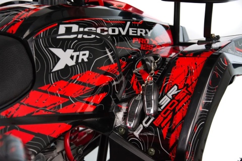 Quad XTR DISCOVERY PRO 125 4T 3+R półautomat zielony