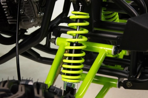 Quad XTR PYTHON 8″ 125 4T 1+R automat czerwony