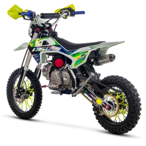 Cross ASIX XB27 110 4T półautomat E-start zielony