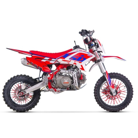 Cross ASIX XB28 110 4T półautomat E-start czerwony
