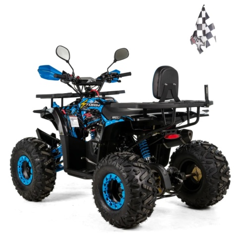 Quad XTR STORM PRO 125 4T 1+R automat niebieski