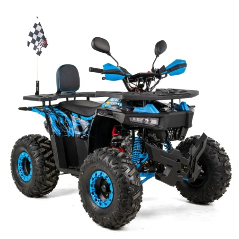 Quad XTR STORM PRO 125 4T 3+R półautomat niebieski