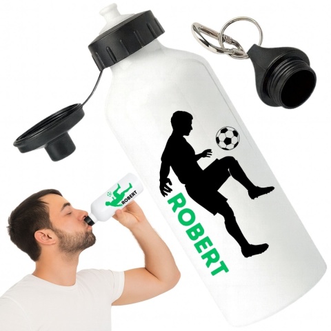 Bidon z nadrukiem Butelka na wodę z Imieniem Trening Sport Prezent