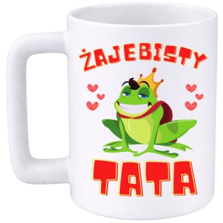 Kubek 400ml DUŻY z nadrukiem prezent Dzień Ojca urodziny dla Taty
