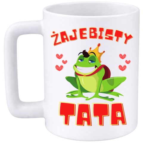 Kubek 400ml DUŻY z nadrukiem prezent Dzień Ojca urodziny dla Taty