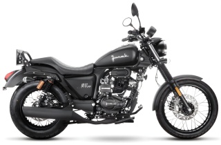 Motocykl Junak M12 Vintage ABS czarny