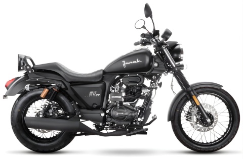 Motocykl Junak M12 Vintage ABS czarny