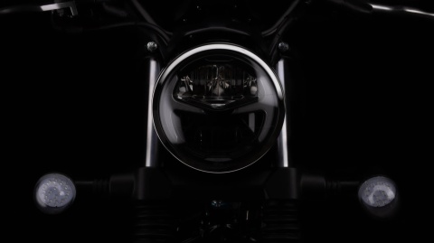 Motocykl Junak M12 Vintage ABS czarny