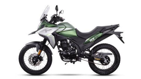 Motocykl Junak RX 125 ABS zielony