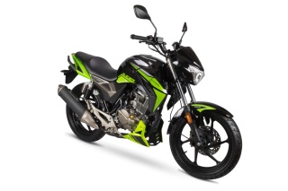Motocykl Junak RACER 125 czarno-zielony
