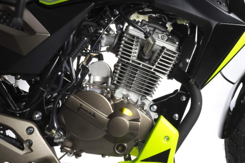 Motocykl Junak RACER 125 czarno-zielony