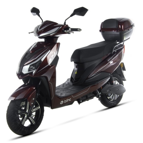 Skuter elektryczny BLINC ALFA 2000W homologacja bordowy