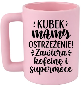 Kubek 400ml DUŻY z nadrukiem prezent dla MAMY Dzień Matki Mama Teściowa
