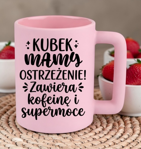 Kubek 400ml DUŻY z nadrukiem prezent dla MAMY Dzień Matki Mama Teściowa