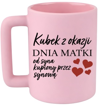 Kubek 400ml DUŻY z nadrukiem prezent dla MAMY Dzień Matki Mama Teściowa