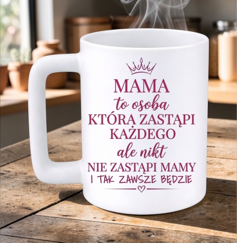 Kubek 400ml DUŻY z nadrukiem prezent dla MAMY Dzień Matki Mama Teściowa
